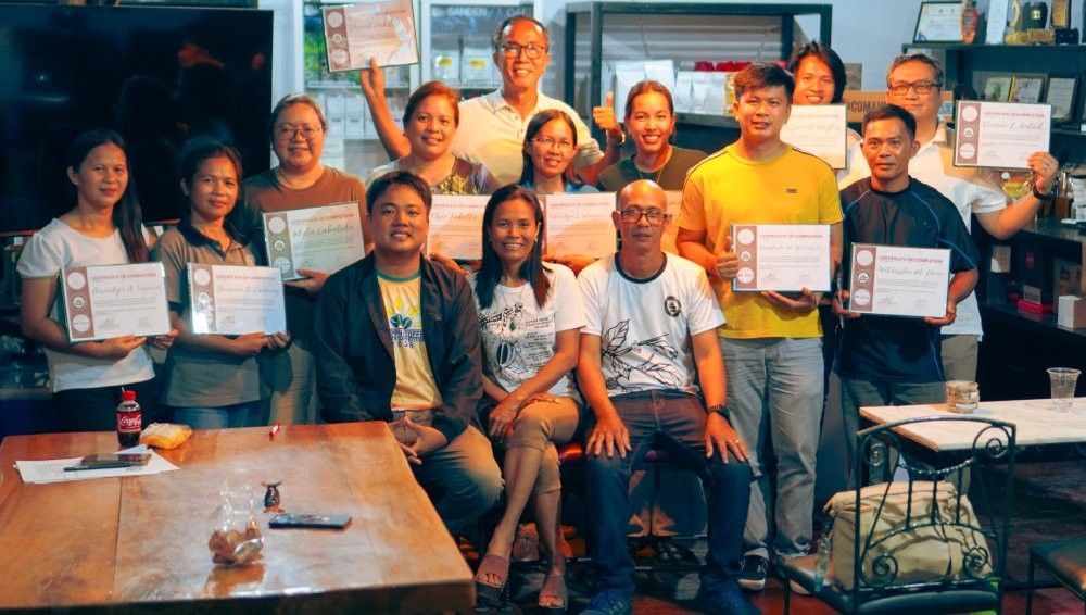 Davao third-wave coffee training group