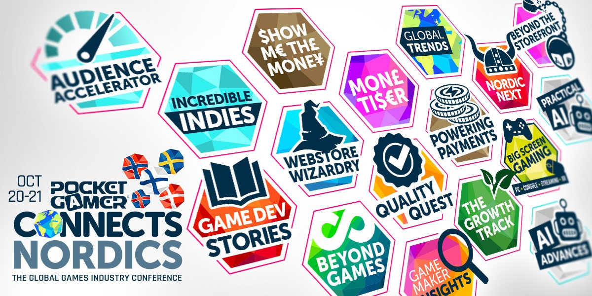 Pocket Gamer Connects Nordics 2026 Logo