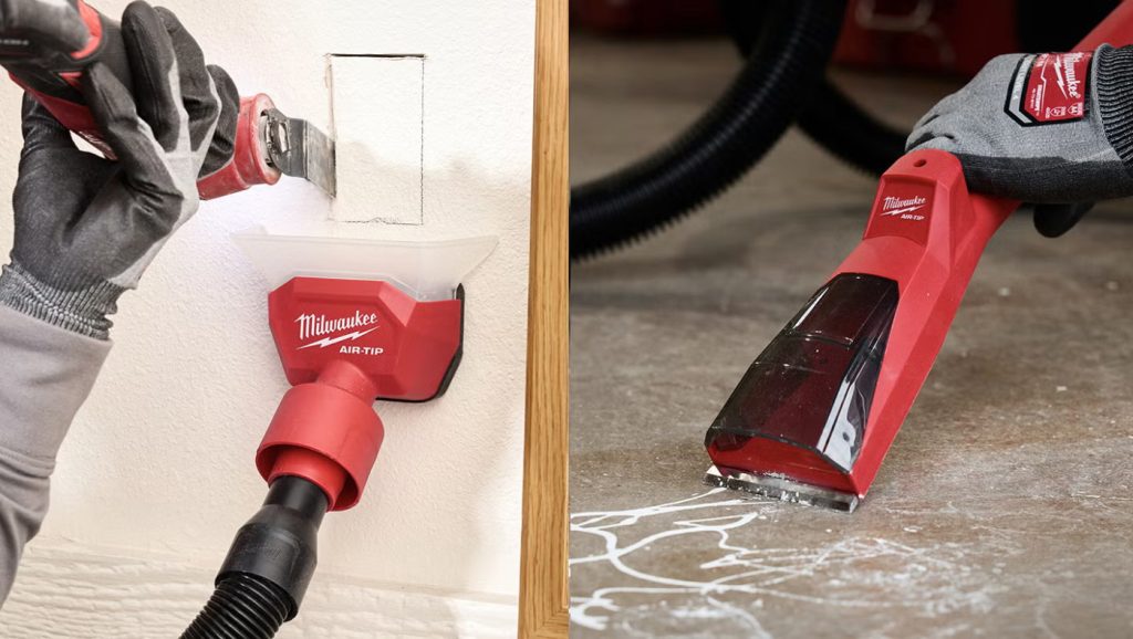 Milwaukee vacuum tool accessories for woodworkers