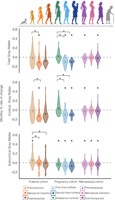 Neuroimaging study on brain volume
