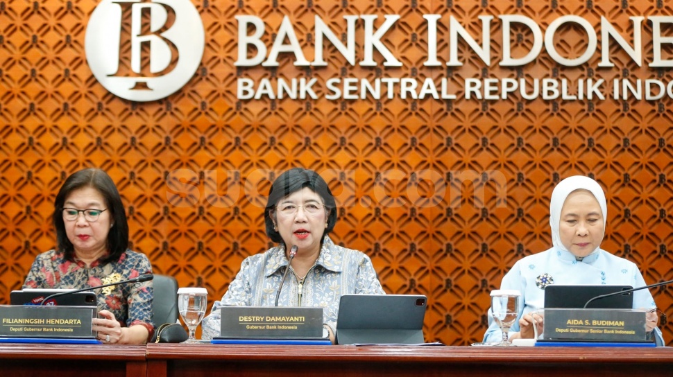 BI board meeting under Governor Destry Damayanti