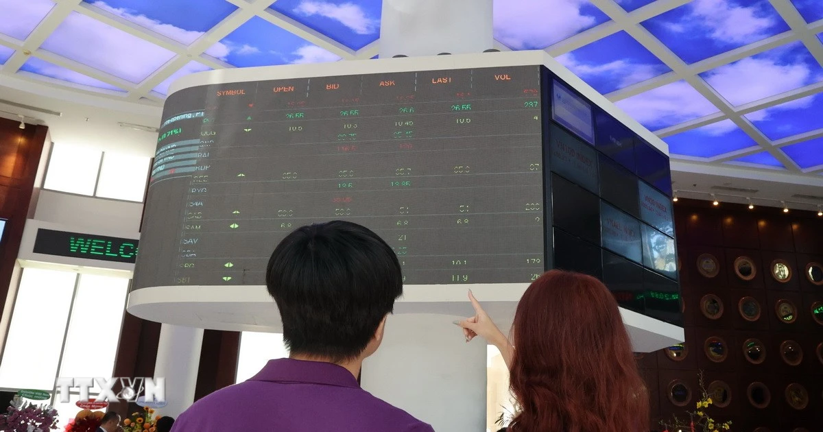 VN-Index chart showing recent volatility