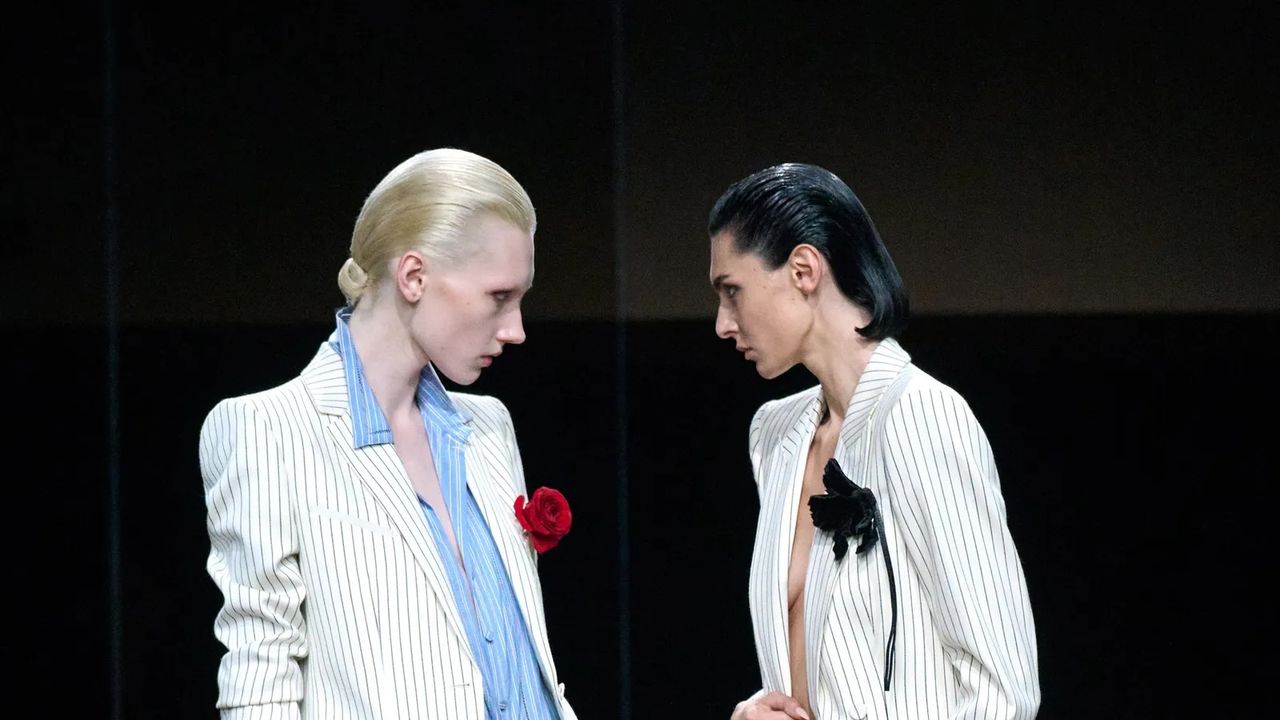 Paris Fashion Week Runway Attitude