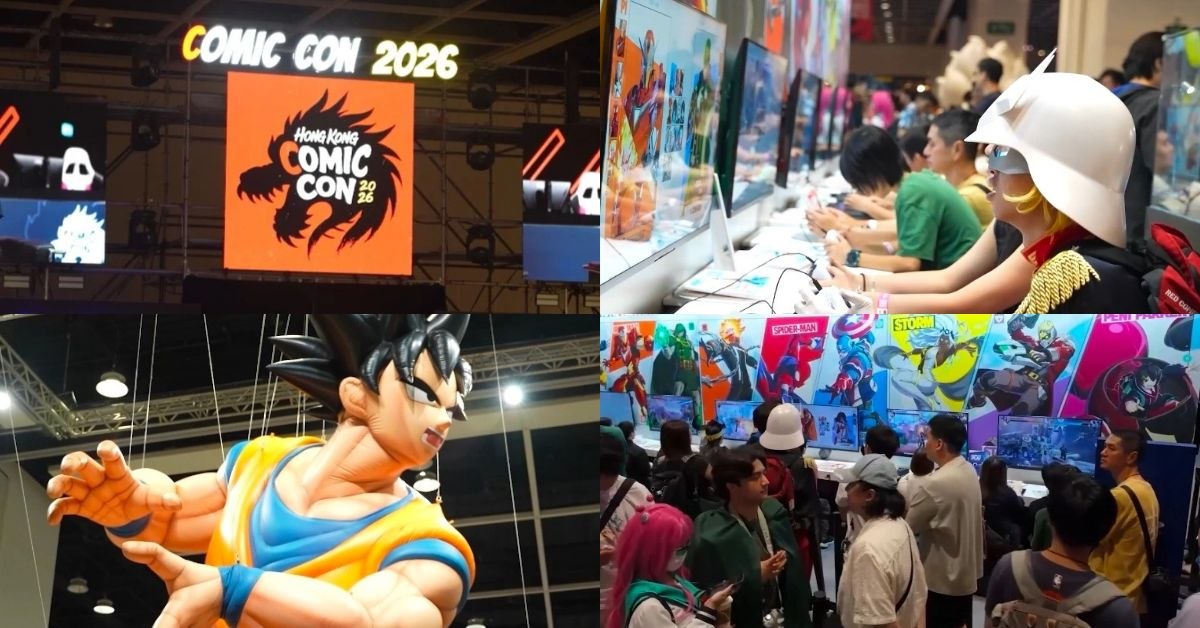 Hong Kong Comic Con 2026 attendees in cosplay