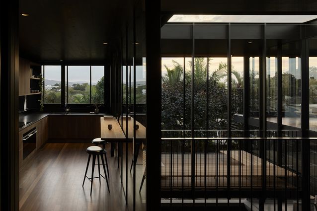Australian House of the Year winner featuring a vertically layered garden system