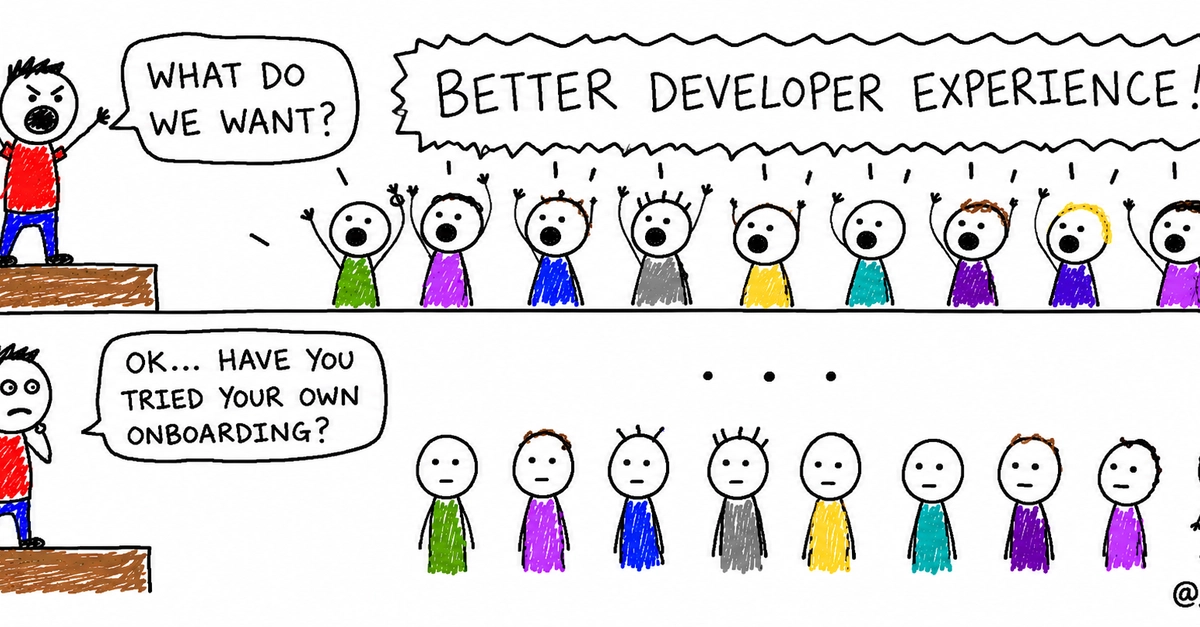 A stylized header image representing developer experience audit methodology