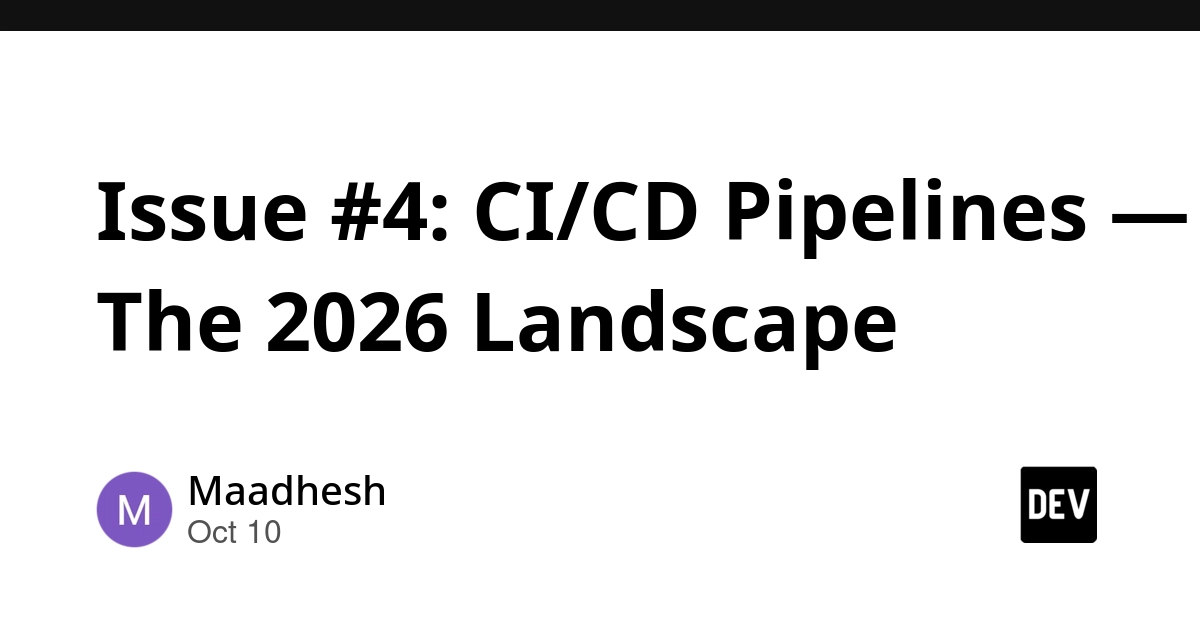 Diagram showing the flow of CI/CD pipelines in 2026