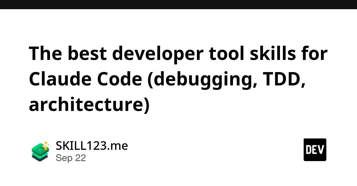Curated Claude Code Skills for Debugging, TDD, and Architecture