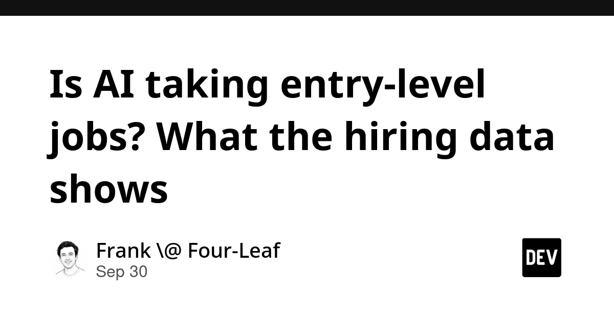 Indeed Hiring Lab data shows entry-level job posting share collapsed from 29% to 10% in highly AI-exposed occupations between 2021 and 2026.