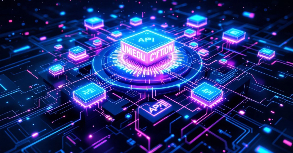 Infographic showing AI-enabled API development tools and speed metrics