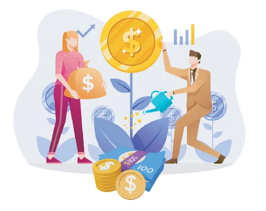Vietnam FDI growth chart illustration
