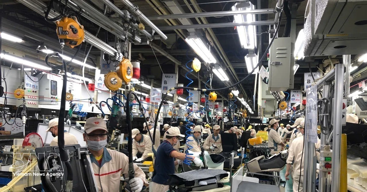 Vietnam's factory output accelerates, showing robust manufacturing momentum across the economy