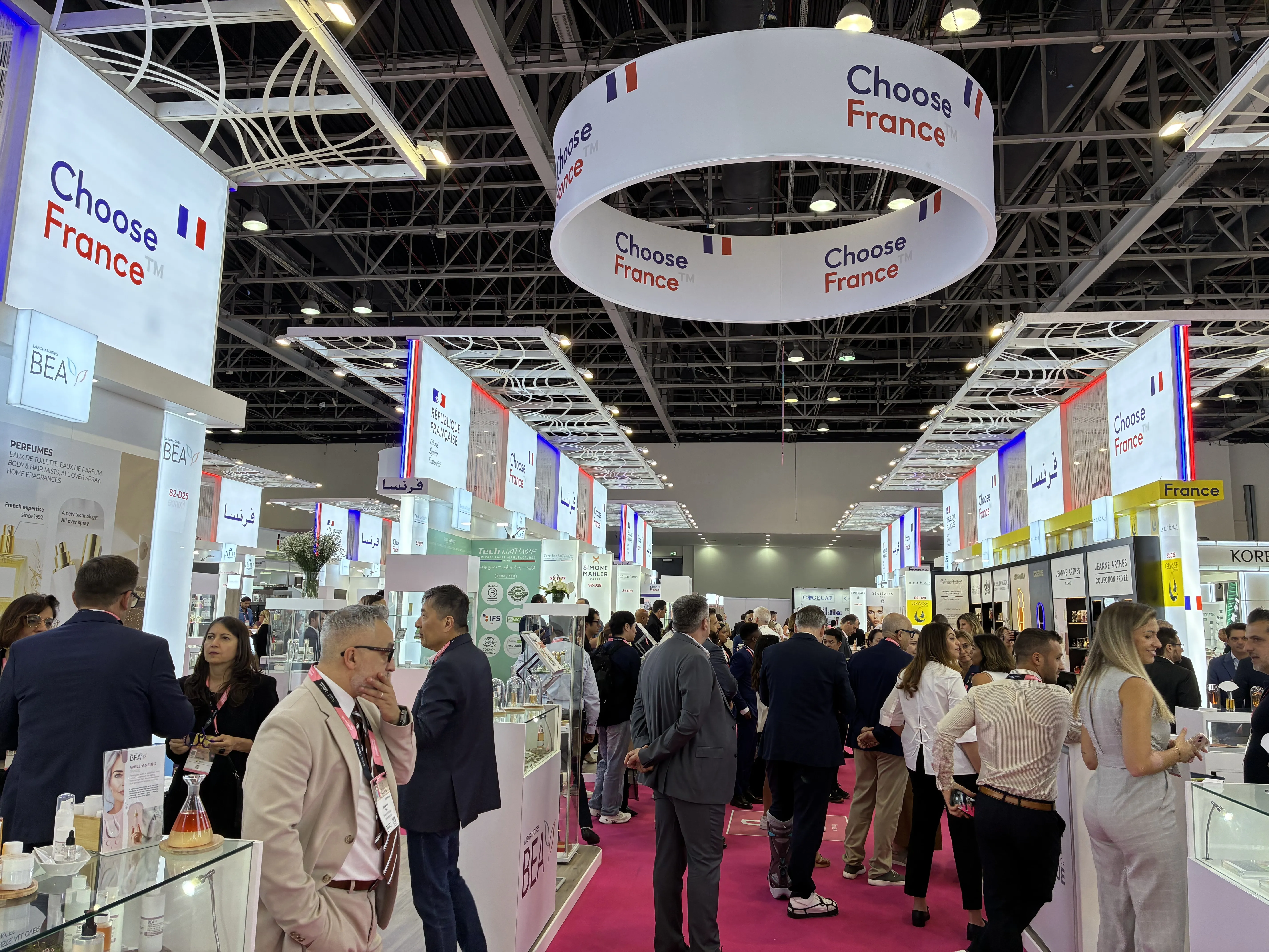 French perfumery showcase at Beautyworld Dubai