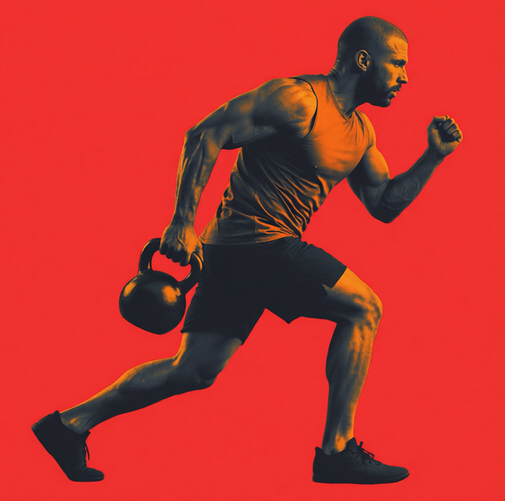 Screenshot from Men's Fitness guide on hybrid athlete training