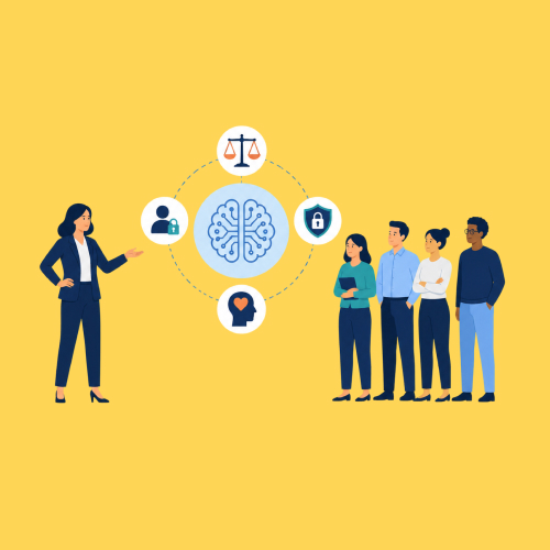 Practical guide cover for AI Ethics and Governance in HR