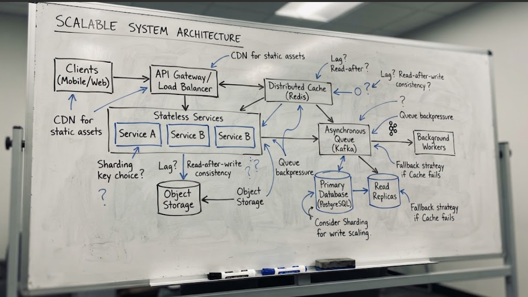 Top 50 Senior and Staff Level System Design Interview Questions