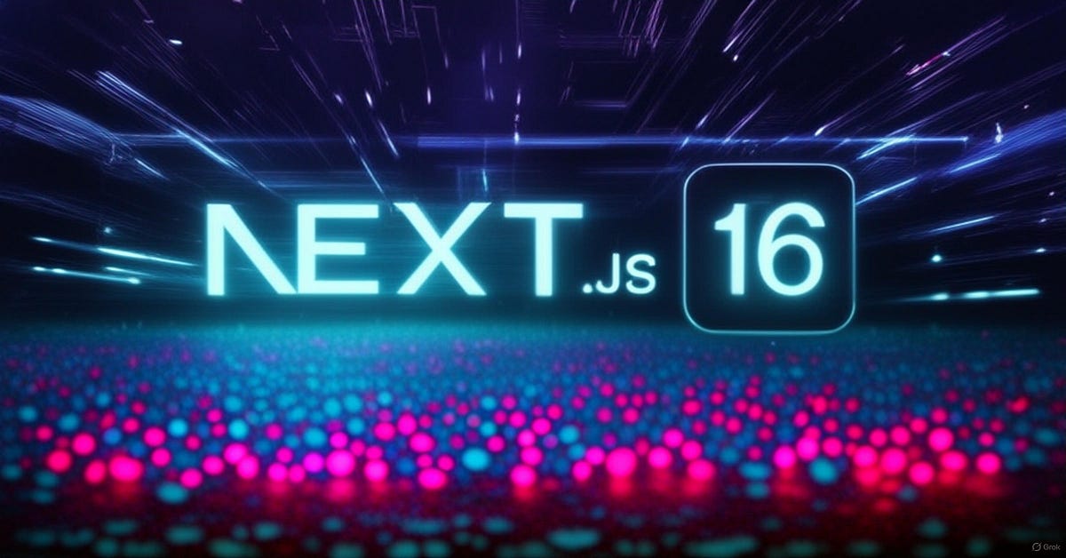 The innovative features of Next.js 16