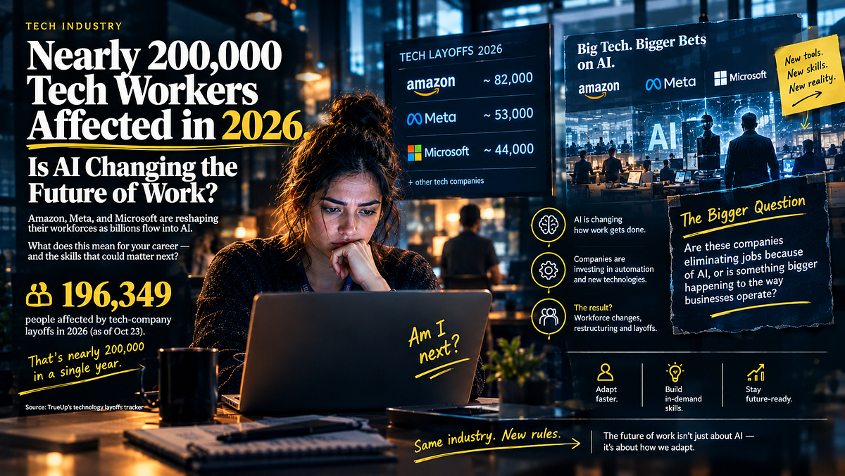 Nearly 200,000 tech workers affected by 2026 layoffs