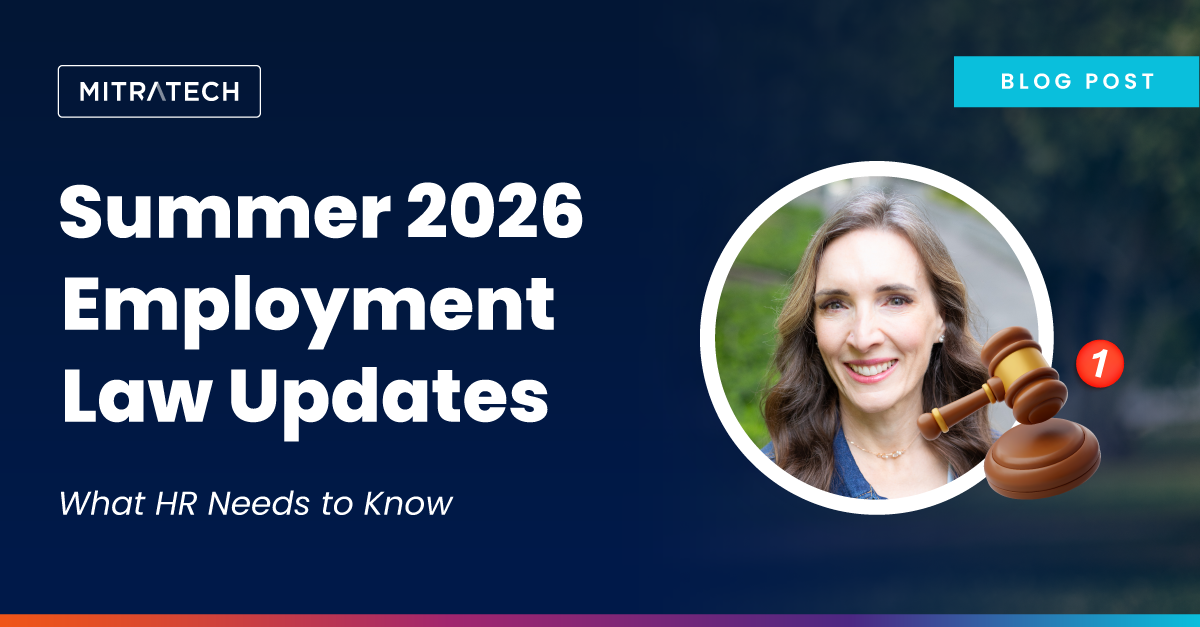 Materials related to Summer 2026 employment law updates
