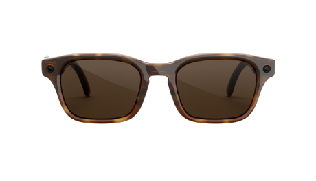 Tortoise brown Ray-Ban Meta smart glasses product shot