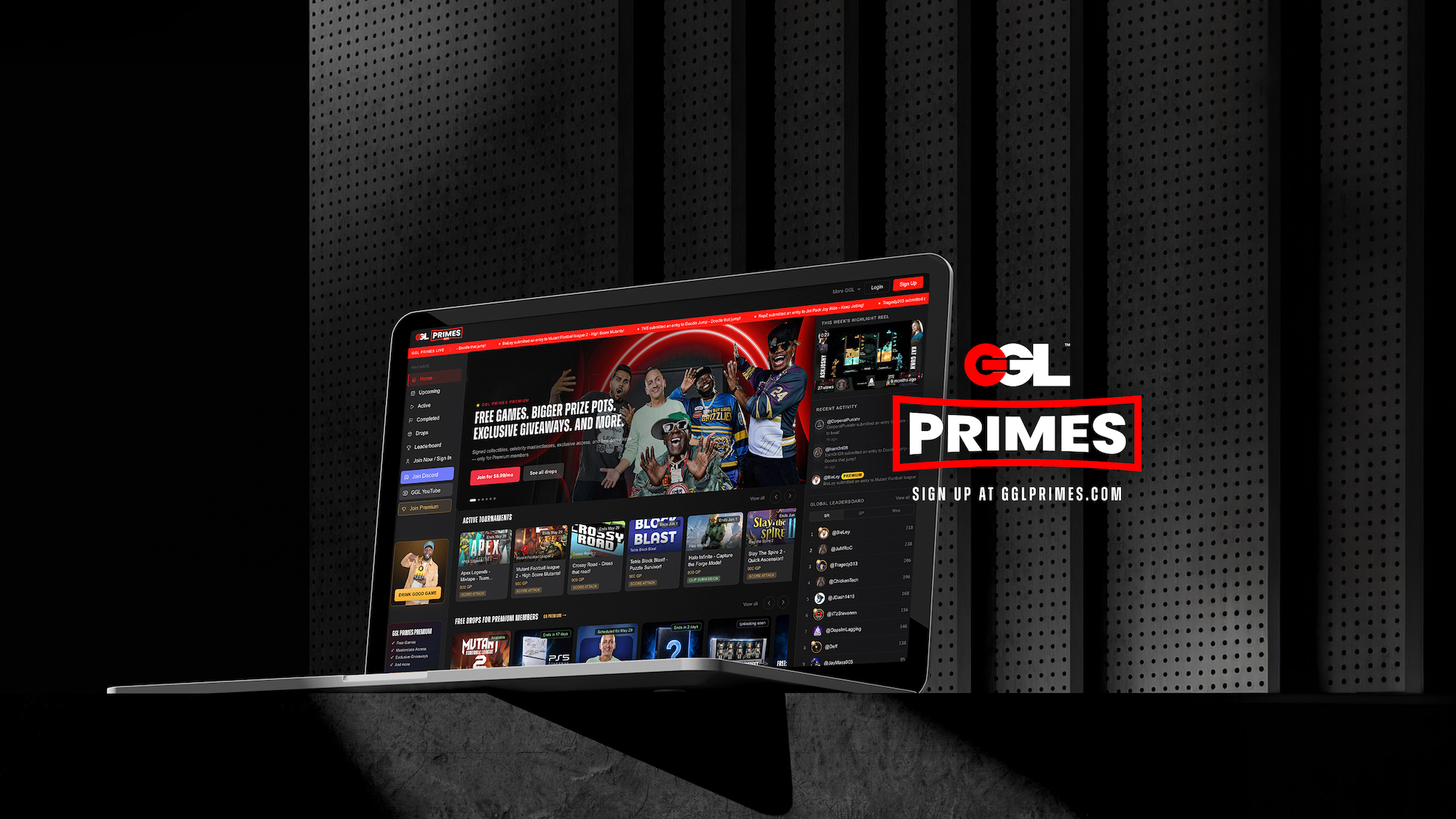GGL Primes launch announcement
