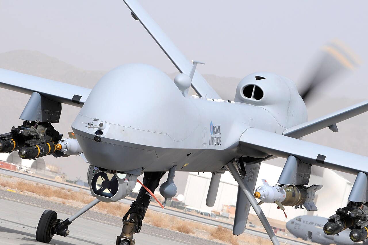 RAF MQ-9 Reaper armed drone