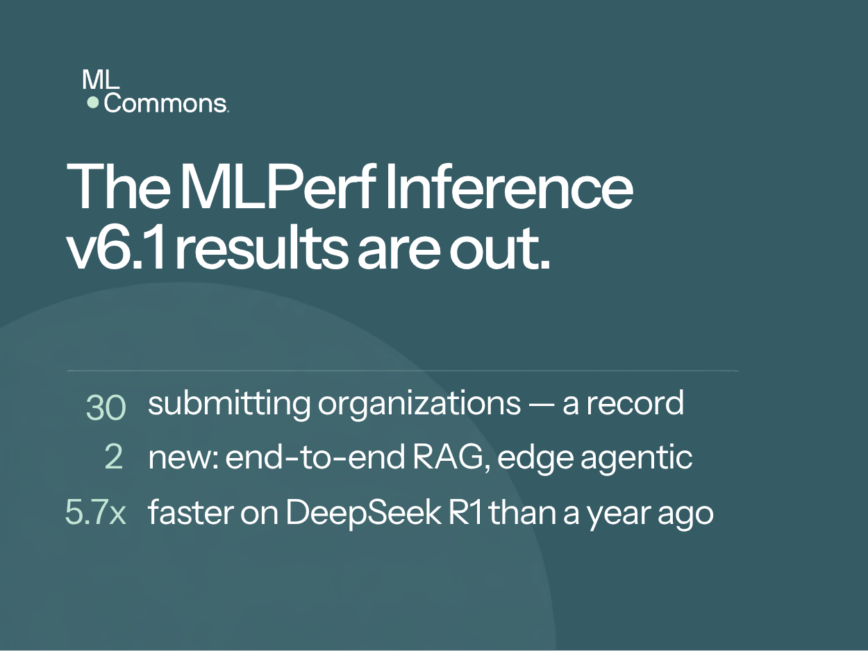 MLPerf Inference v6.1 Results Announcement