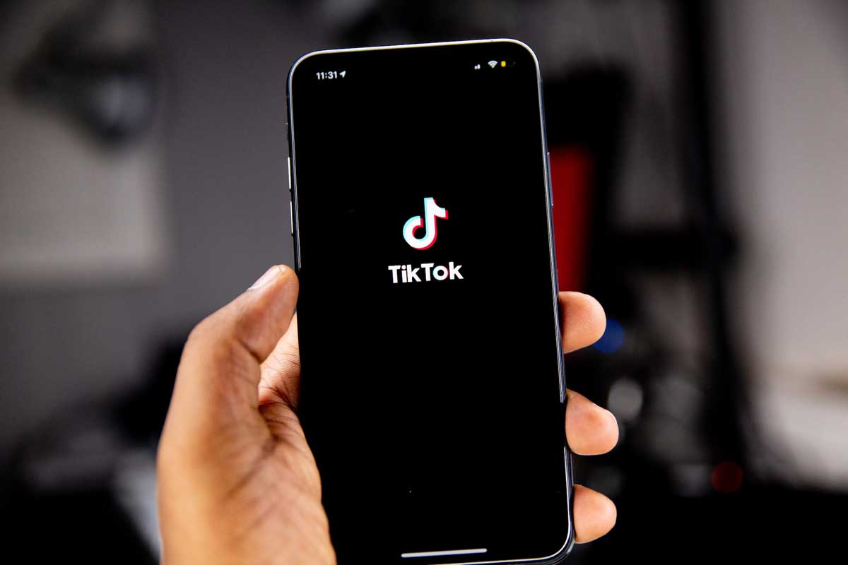 TikTok social media branding image