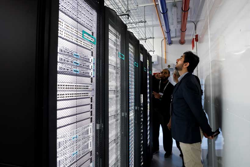 Data center exterior