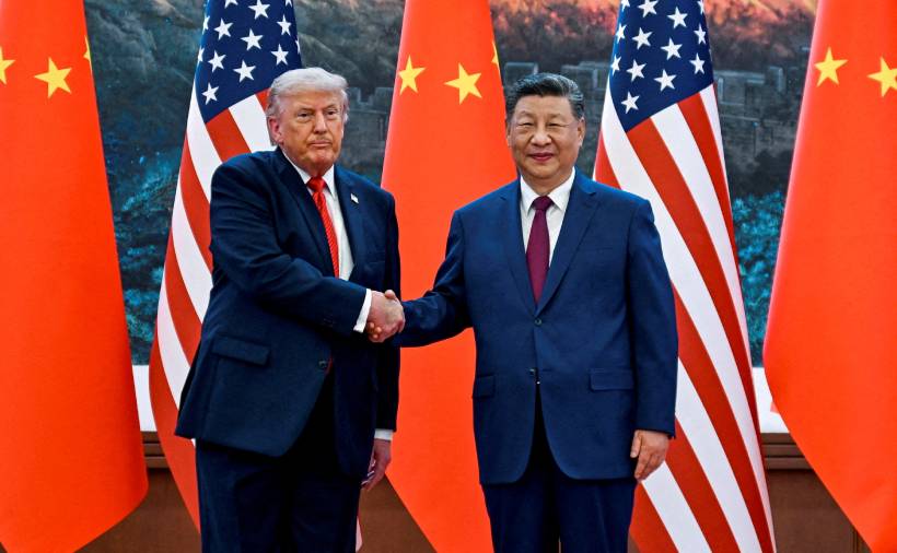 Trump welcomes Xi Jinping at Joint Base Andrews for the state summit