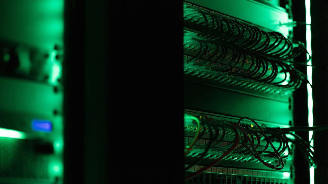 Pentagon servers and AI infrastructure representing defense AI deployment risks