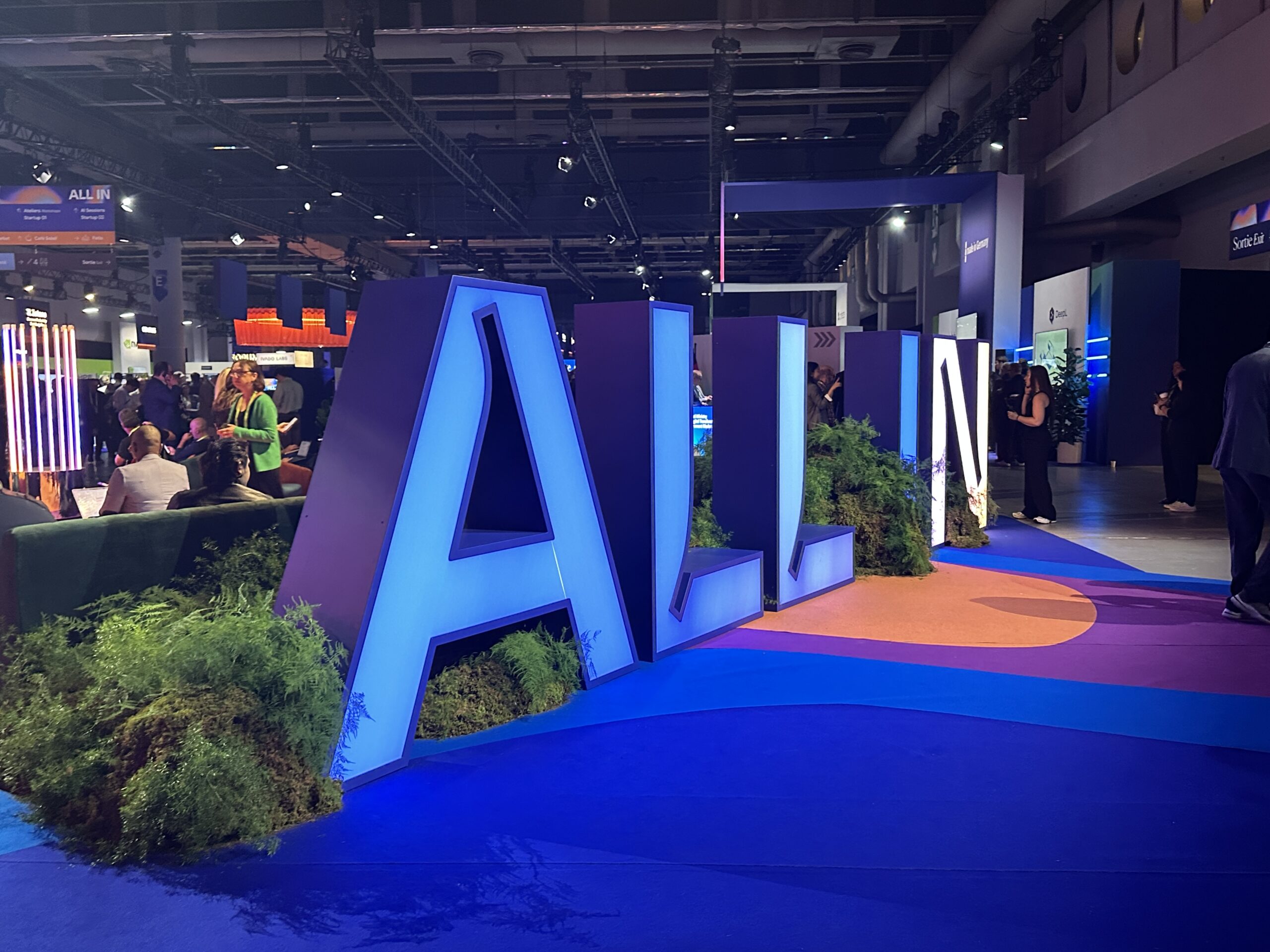 Attendees gathering for the ALL IN 2026 AI conference in Montreal