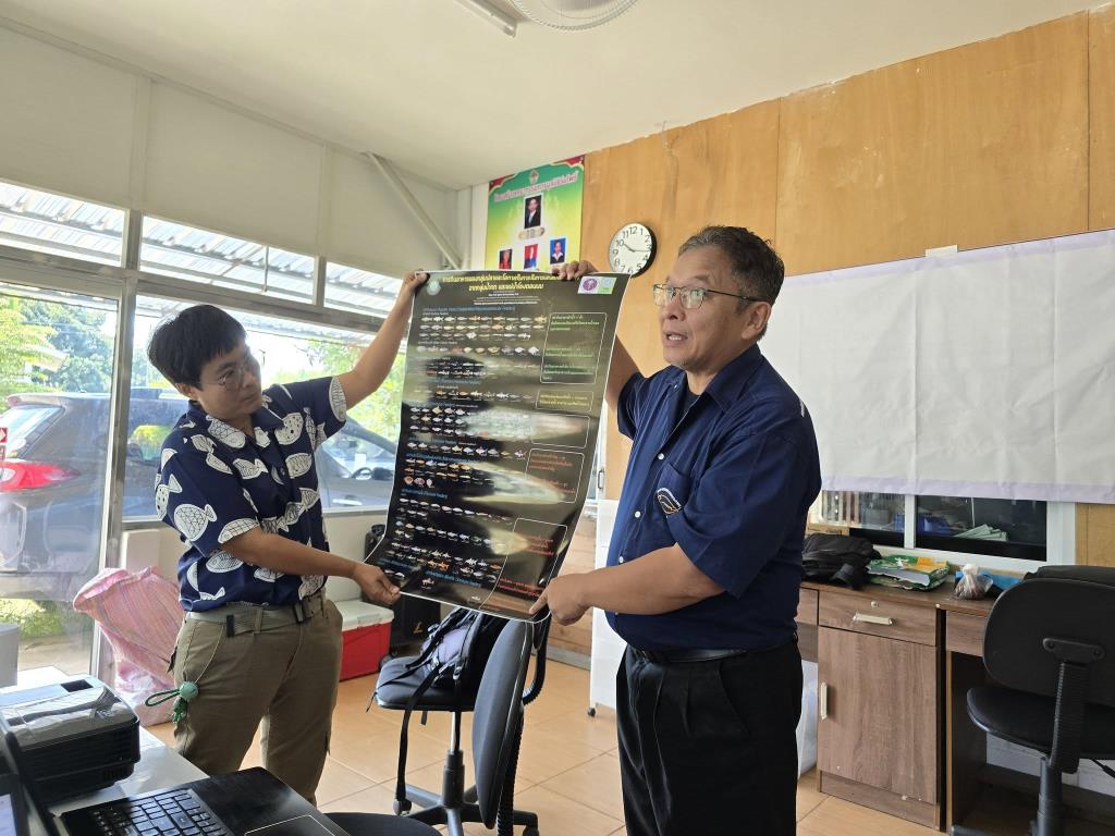 Ecological survey of the Kok River by Maejo University