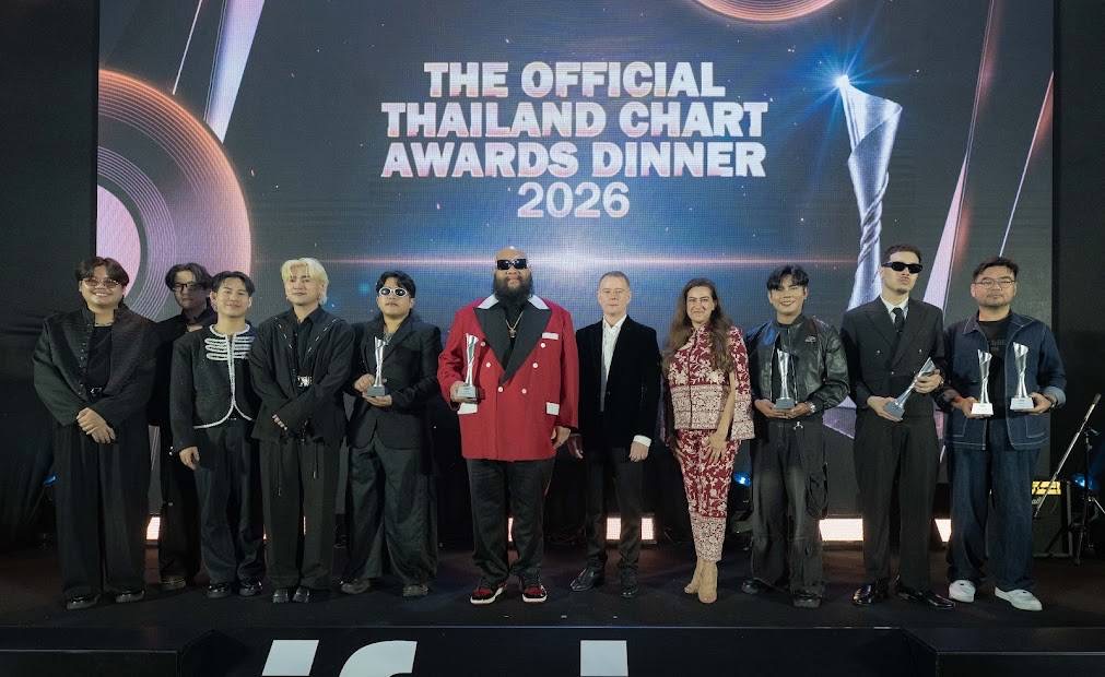 Thai press coverage of the Thailand Chart Awards 2026