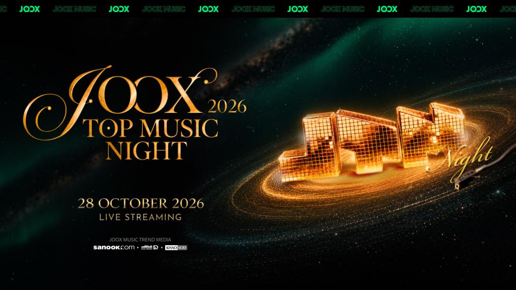 Winners of the JOOX Top Music Night 2026 on stage