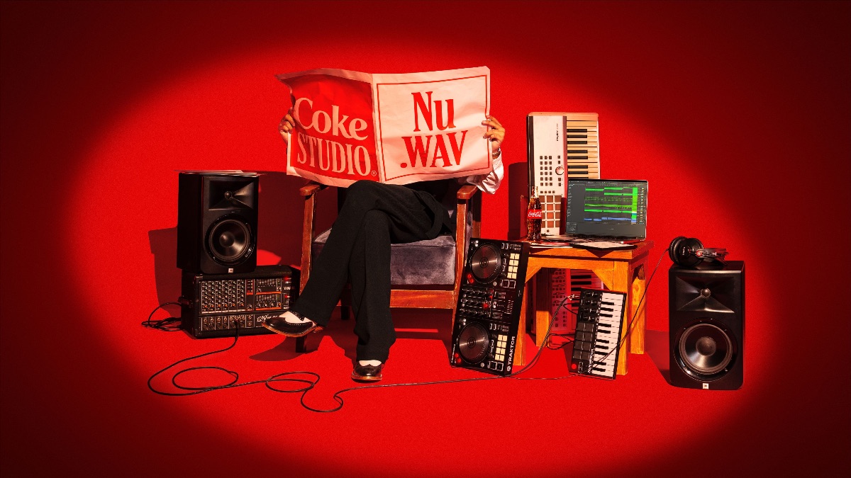 Coke Studio Nu.WAV announcement graphic
