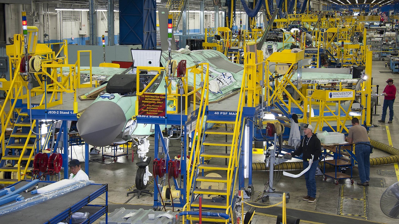 F-35 production facility in Fort Worth
