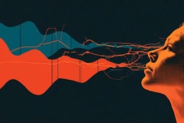 A person's head illustrating accelerated learning via dopamine reward brain signals