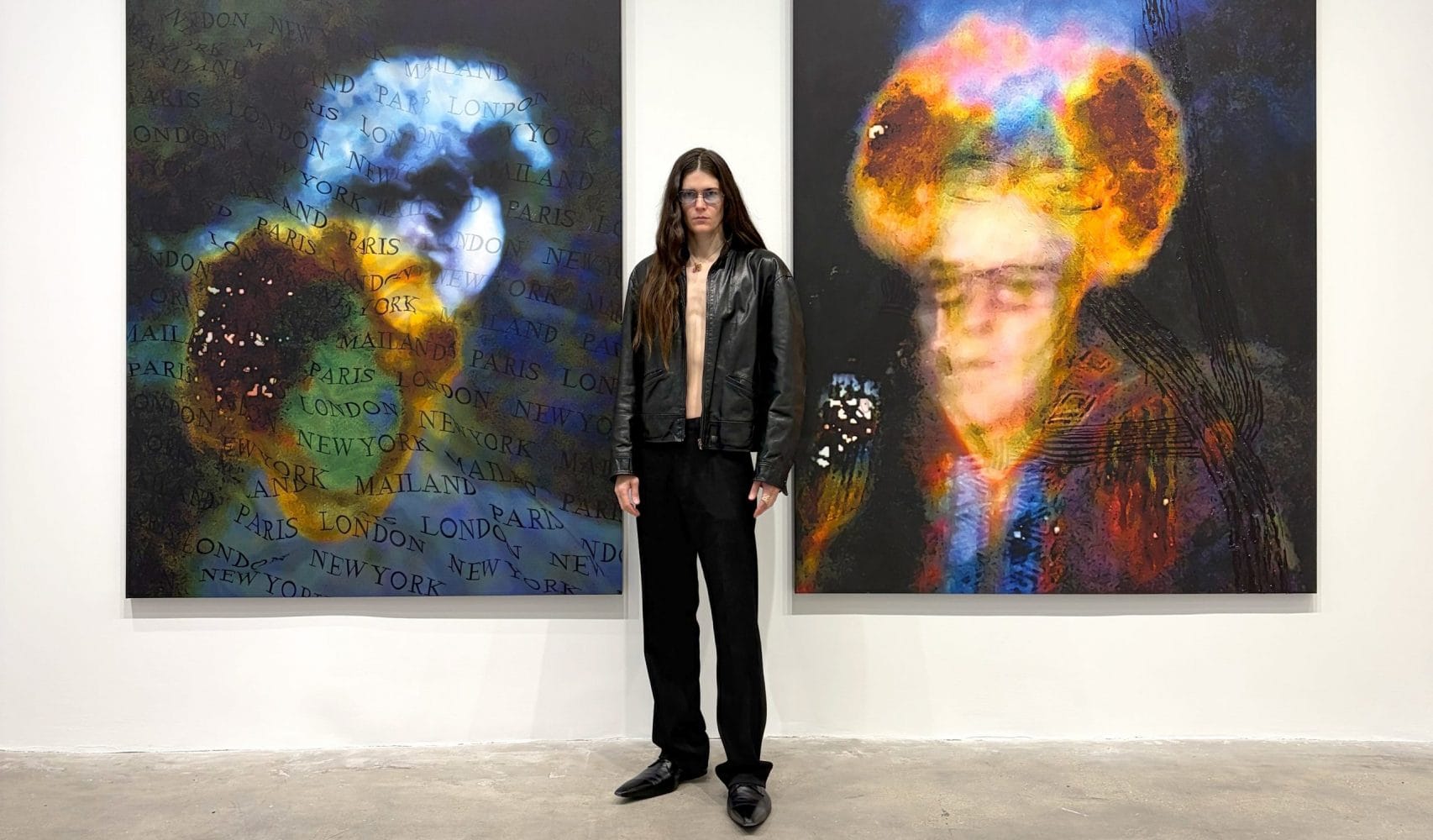 Eliza Douglas's paranormal-inflected paintings at Gagosian's London gallery