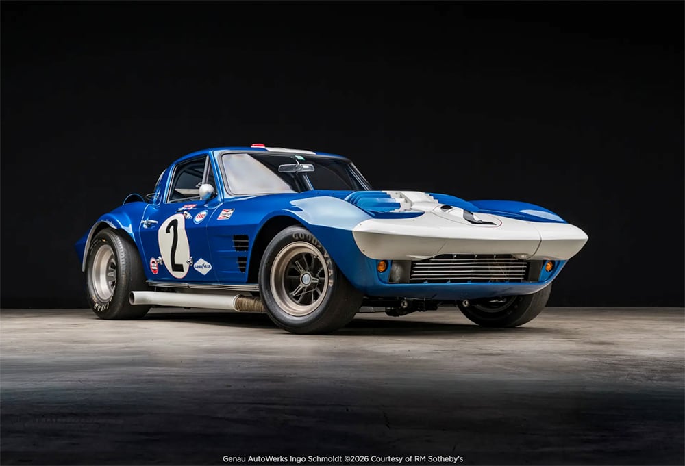1963 Corvette Grand Sport coupe #003 at RM Sotheby's MCW 2026