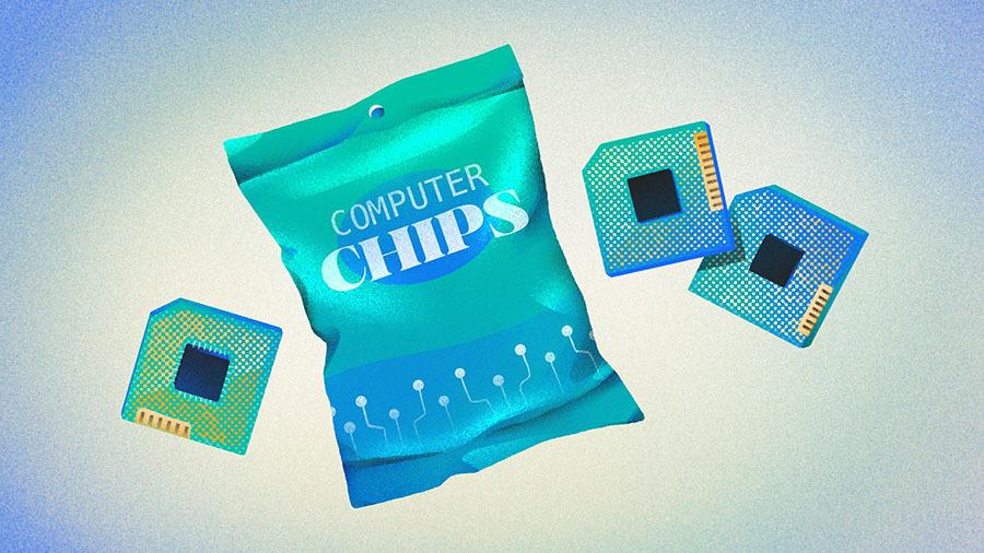 Computer chip manufacturing innovation