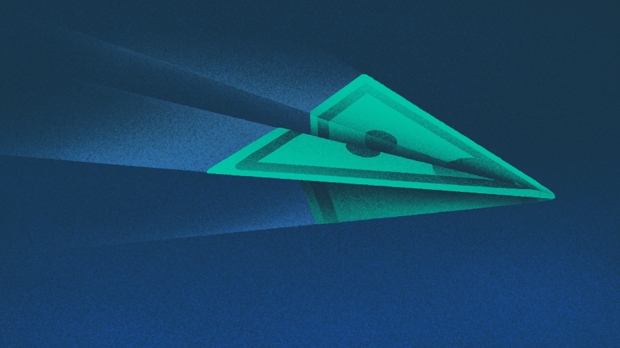 Money and fintech investment trends chart