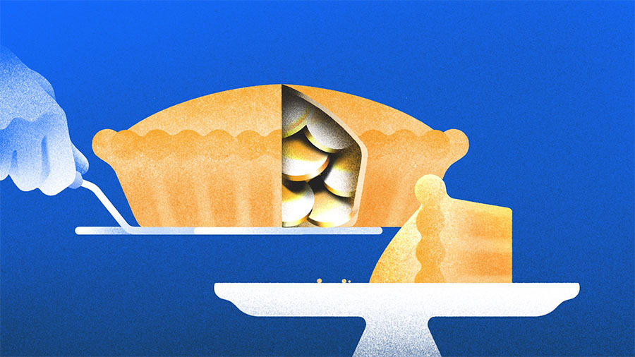 Venture capital concentration in AI chart