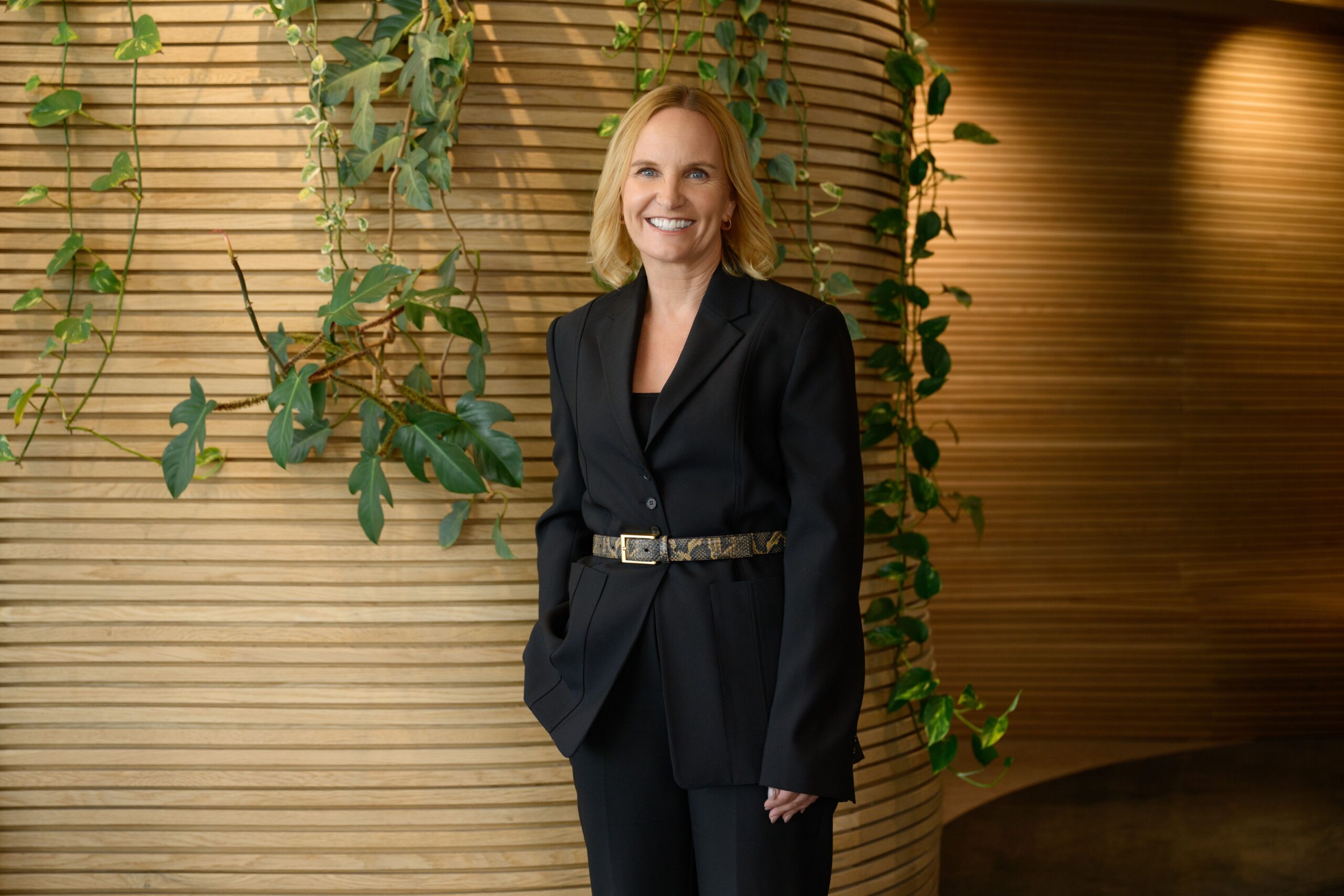 Jane Livesey, President of Microsoft Australia & New Zealand, speaking at the Auckland AI Tour event