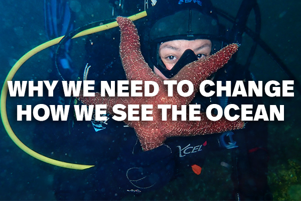 Marine researchers collecting oceanographic data in the field