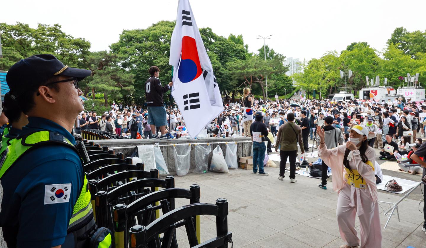 Citizens rallying over election concerns