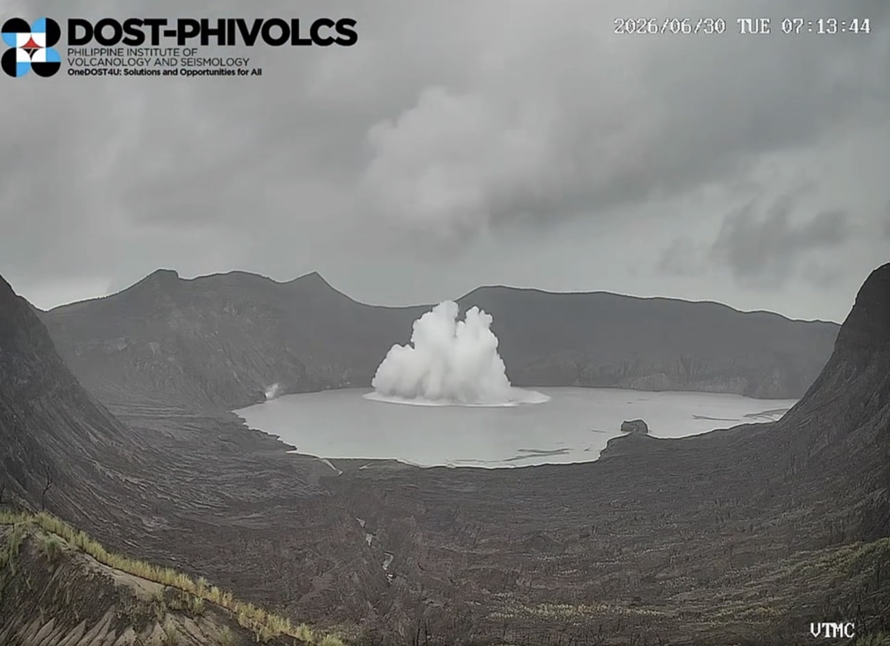 Taal Volcano seismic monitoring station