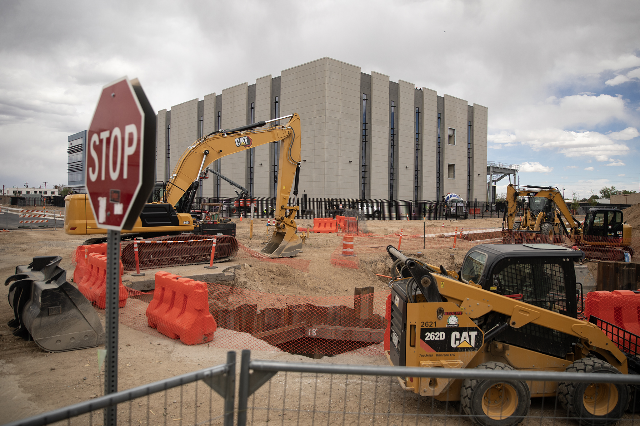 Colorado data center construction site