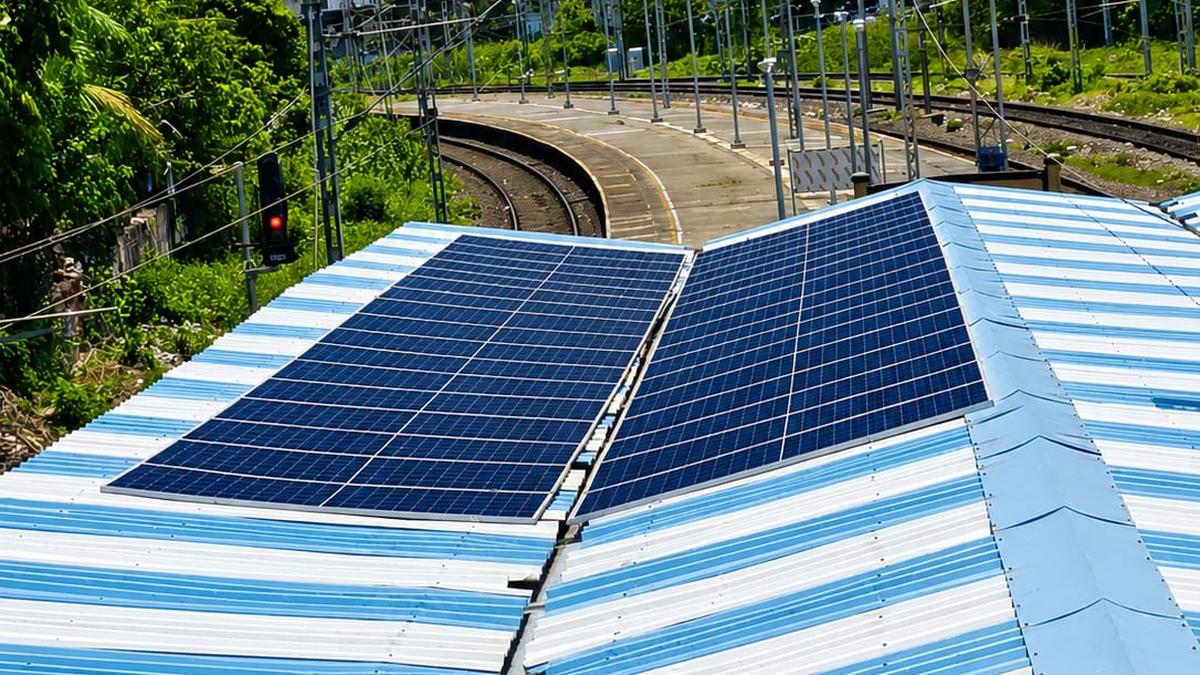 Status of solar installations in the Southern Railway Chennai Division