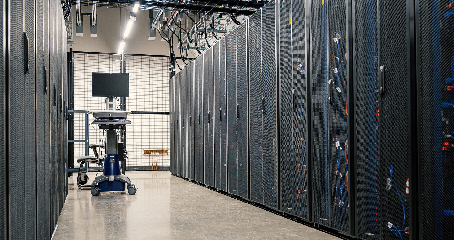 Polish data center infrastructure representing the AI gigafactory ambitions
